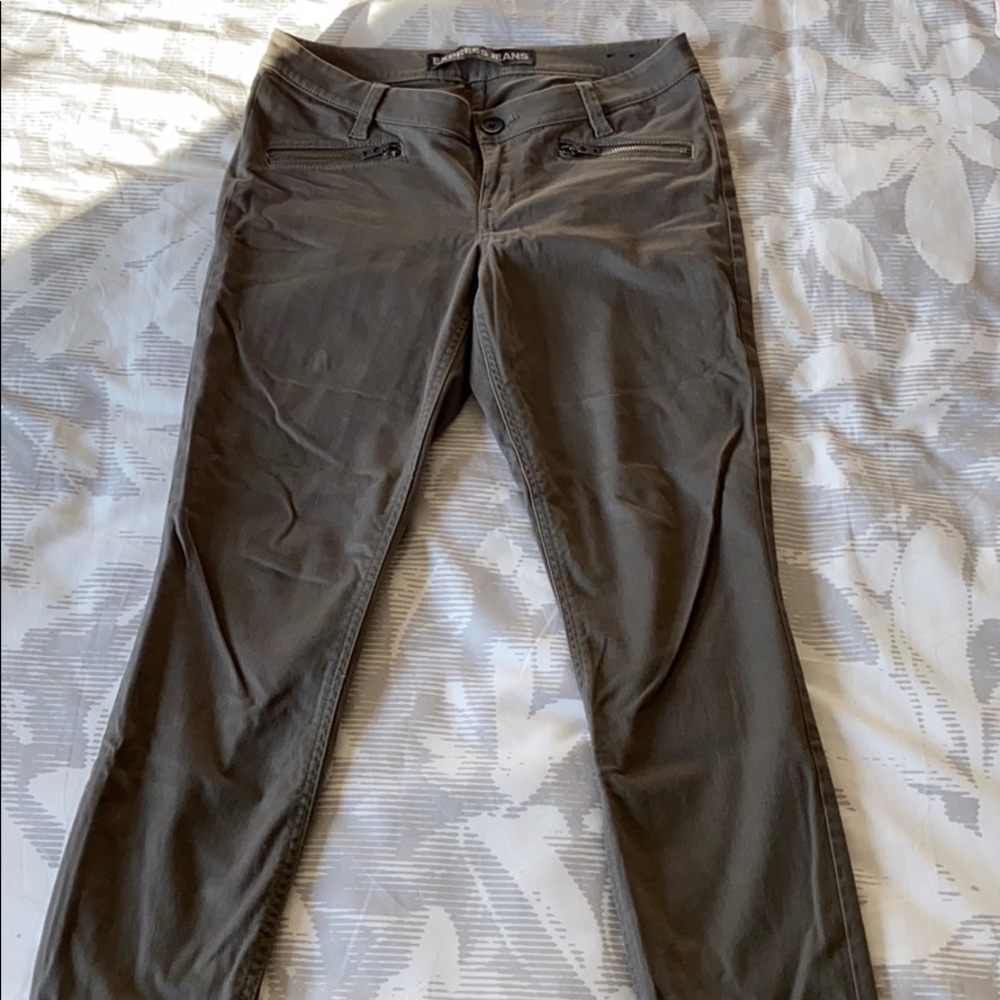 Express Stella Ankle Jegging - military green